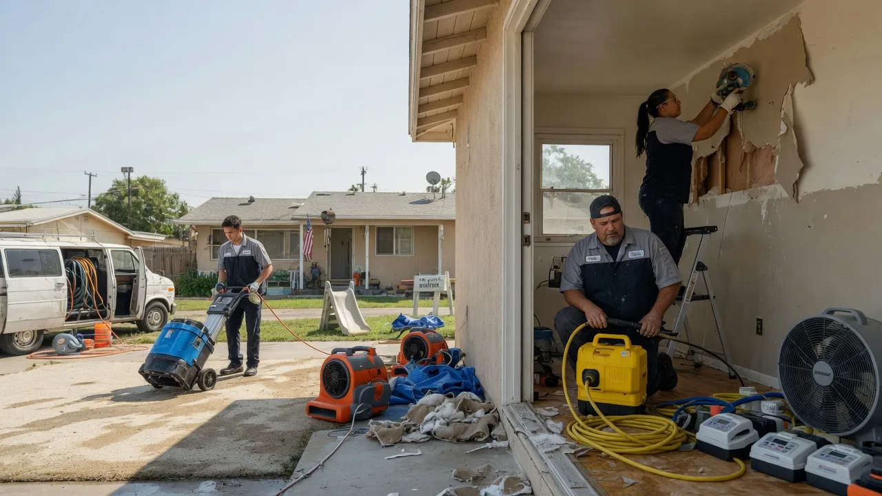 Water Damage Restoration in Apex, NC near me